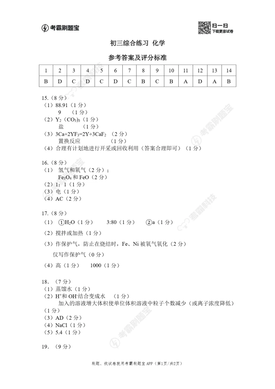 2026年广州市花都区中考二模试卷-第13张图片-四季读书网 2026年广州市花都区中考二模试卷-第13张图片-四季读书网