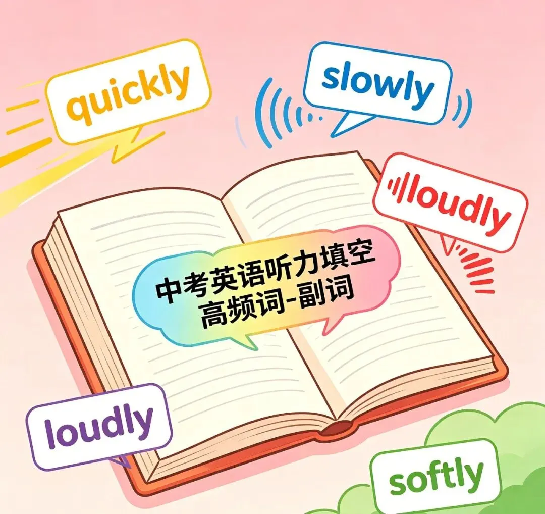 中考英语听力填空高频词,考前背完稳拿分【山西中考专用】-第4张图片-四季读书网