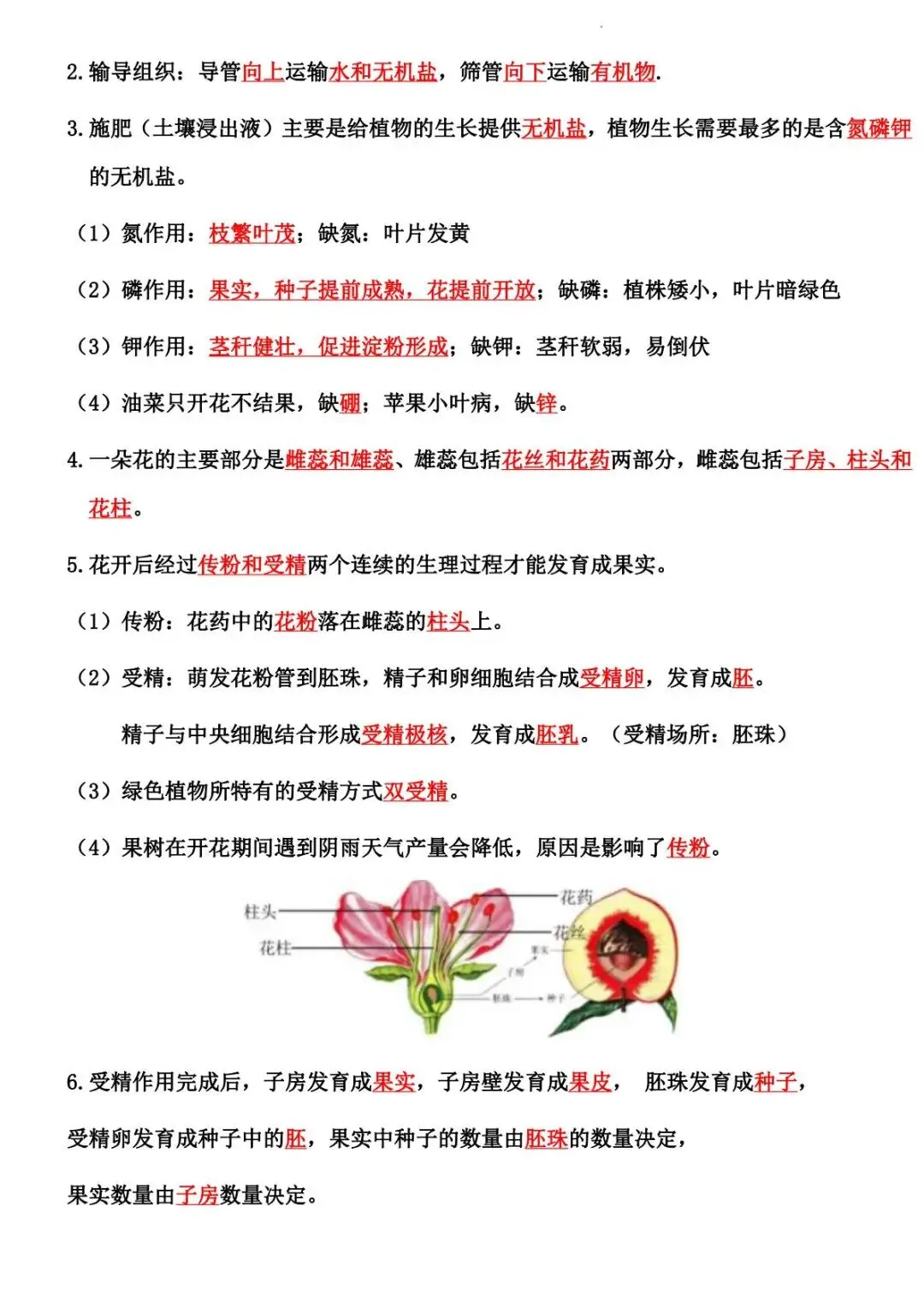 2026 生物中考:每日重点突破训练-第8张图片-四季读书网