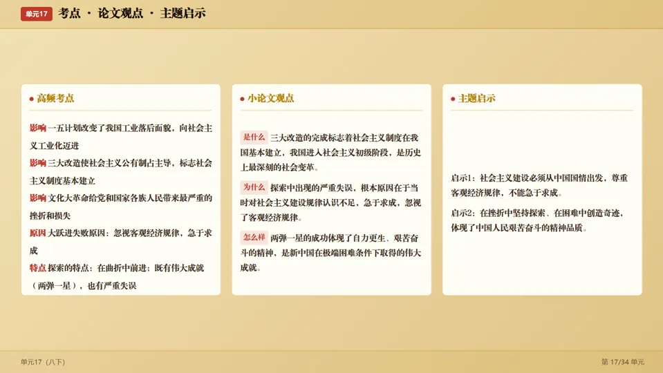 2026中考历史考前目录一遍过梳理-第36张图片-四季读书网