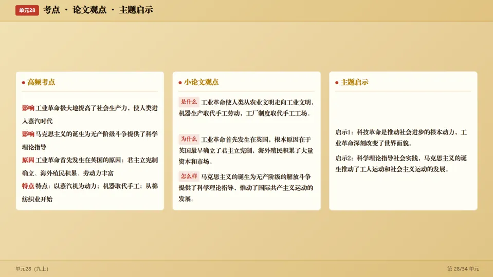 2026中考历史考前目录一遍过梳理-第58张图片-四季读书网