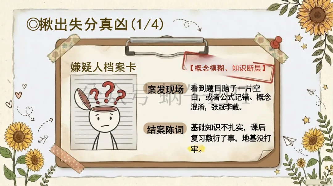 试卷显微镜:你的分数去哪了?科学考后复盘与高效备考策略主题班会-第13张图片-四季读书网 试卷显微镜:你的分数去哪了?科学考后复盘与高效备考策略主题班会-第13张图片-四季读书网