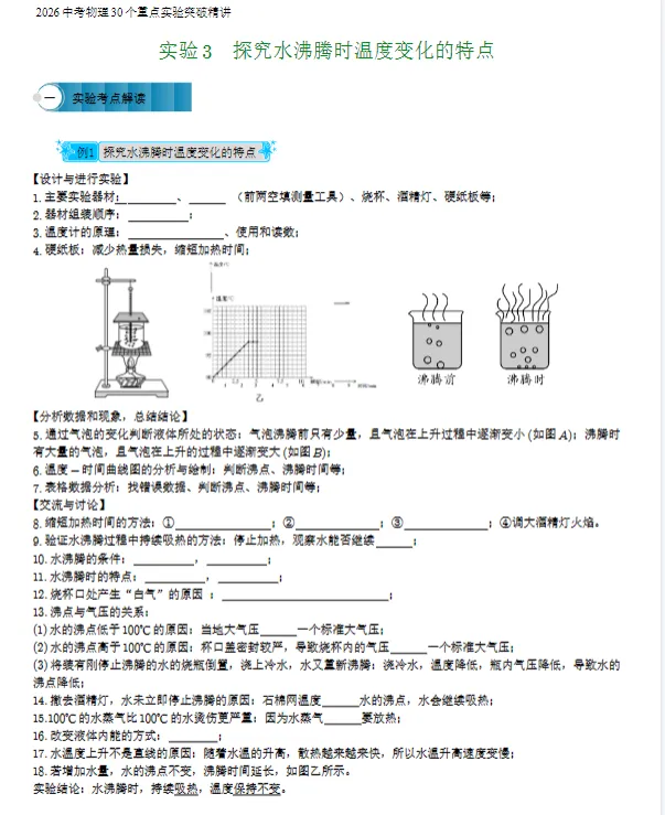 2026《中考物理•30个重点实验突破专题精讲》-第8张图片-四季读书网 2026《中考物理•30个重点实验突破专题精讲》-第8张图片-四季读书网