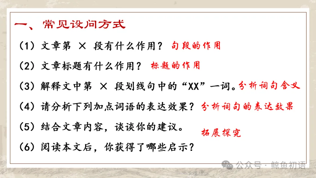 中考专项复习(九)|议论文专题复习五|拓展探究|知识梳理+方法点拨+例题演练+真题强化-第10张图片-四季读书网 中考专项复习(九)|议论文专题复习五|拓展探究|知识梳理+方法点拨+例题演练+真题强化-第10张图片-四季读书网