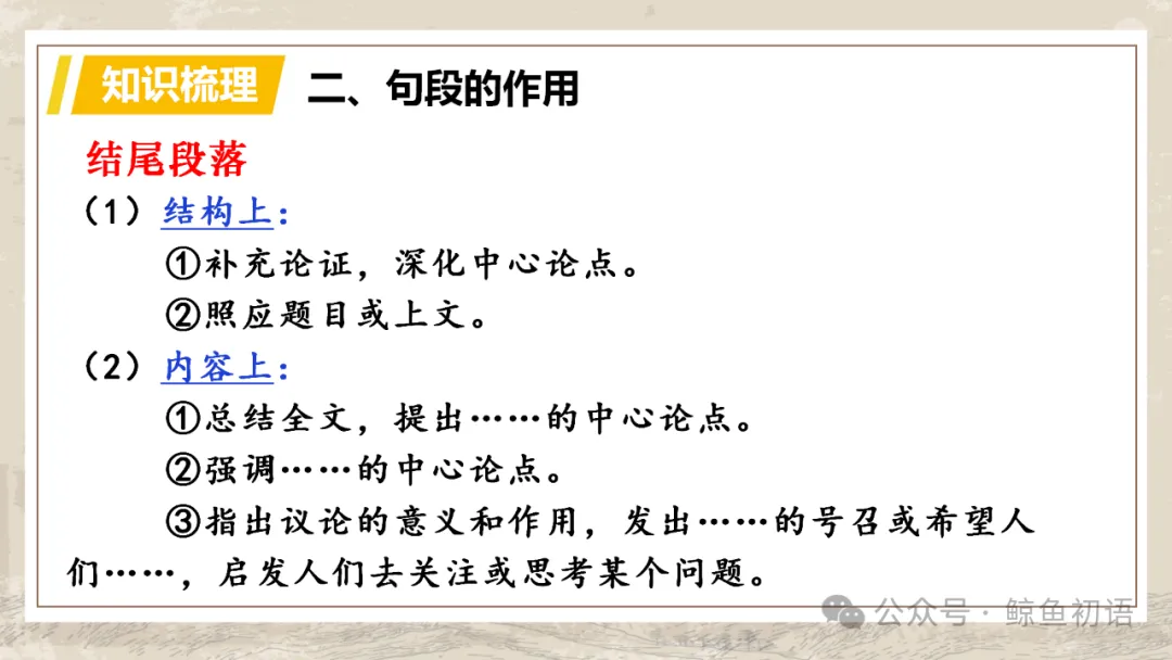 中考专项复习(九)|议论文专题复习五|拓展探究|知识梳理+方法点拨+例题演练+真题强化-第16张图片-四季读书网 中考专项复习(九)|议论文专题复习五|拓展探究|知识梳理+方法点拨+例题演练+真题强化-第16张图片-四季读书网