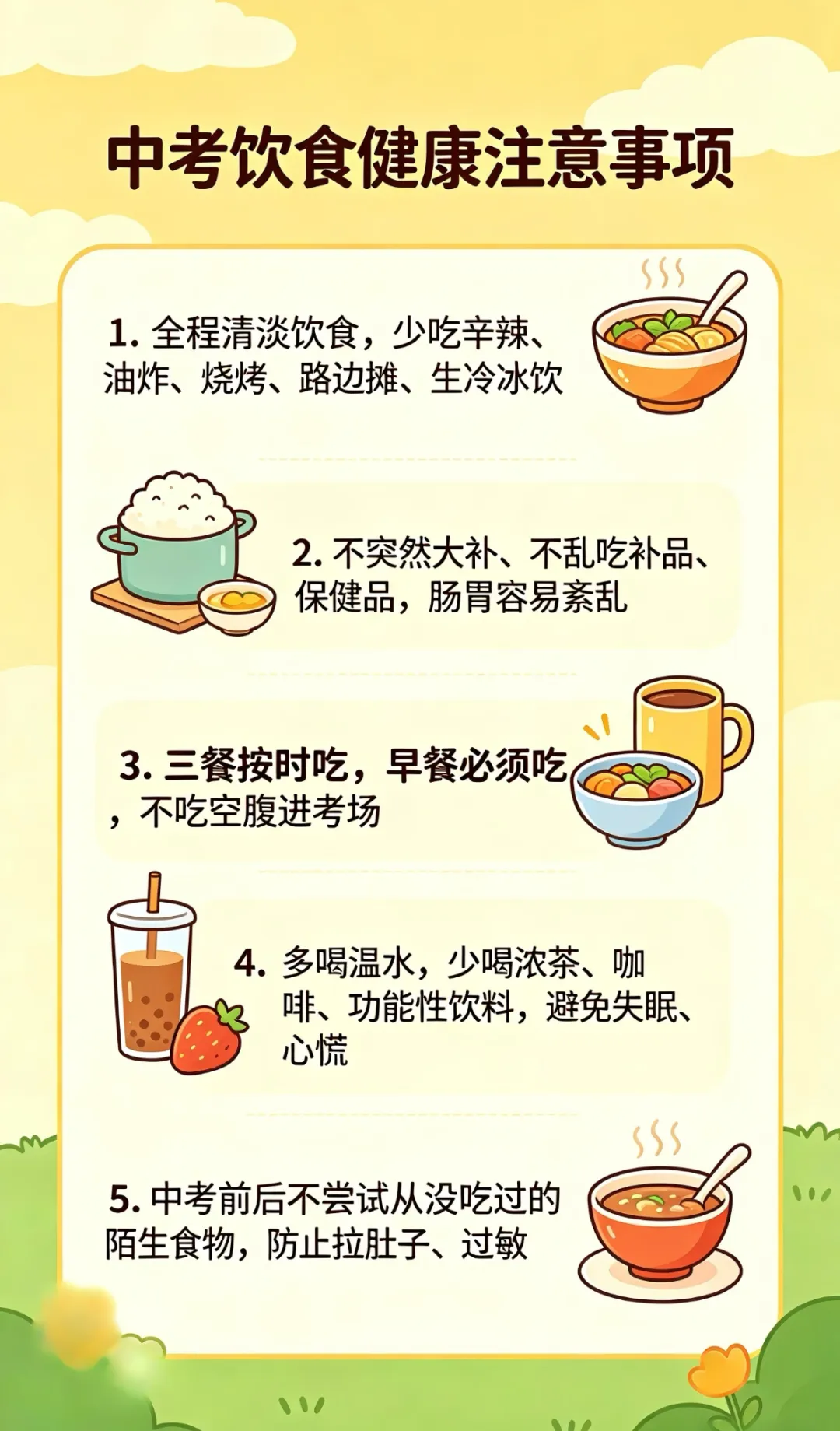 中考冲刺最后阶段!稳住心态,科学备考,全力奔赴理想!-第6张图片-四季读书网