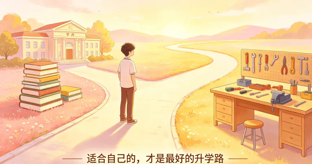 中考不是唯一出路!普高VS单招深度对比,初三学生和家长必看-第2张图片-四季读书网