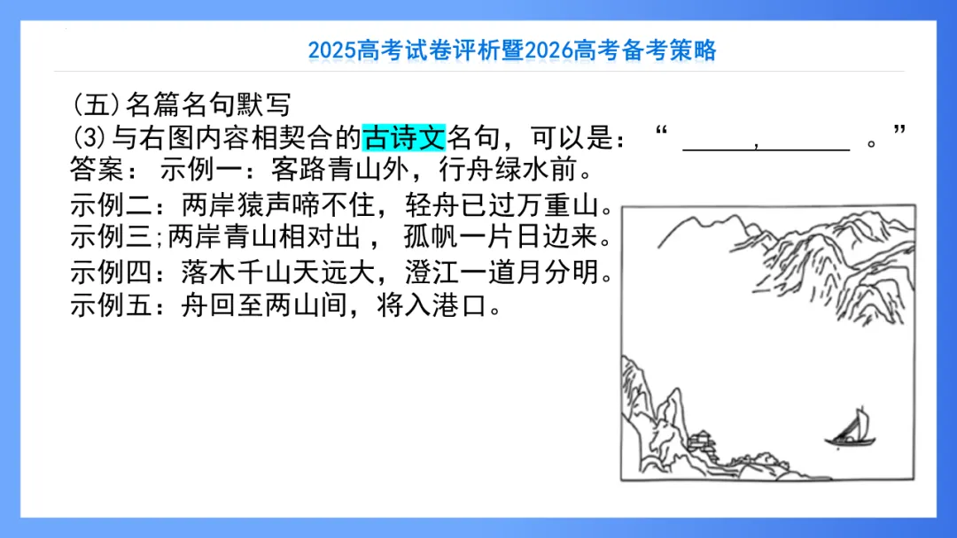 【重回高考】重看2025年高考试卷评析系列(新课标II·语文)-第44张图片-四季读书网