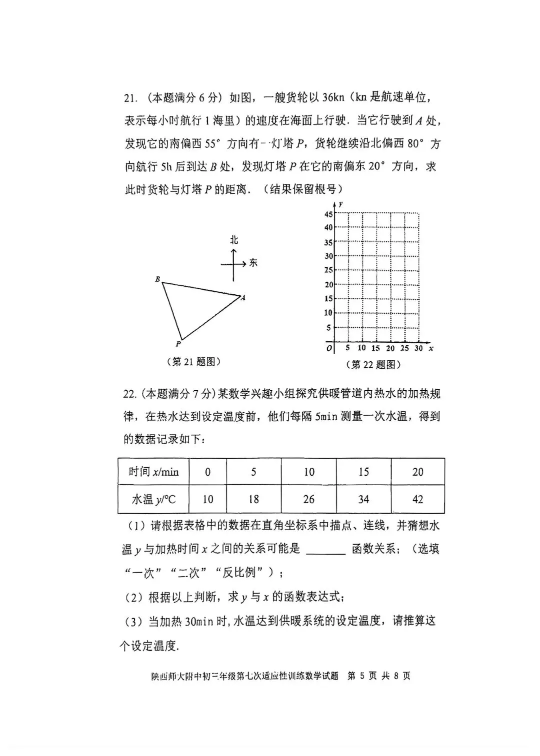 @2026年师大附中7模试卷(原卷版含答案)-第6张图片-四季读书网