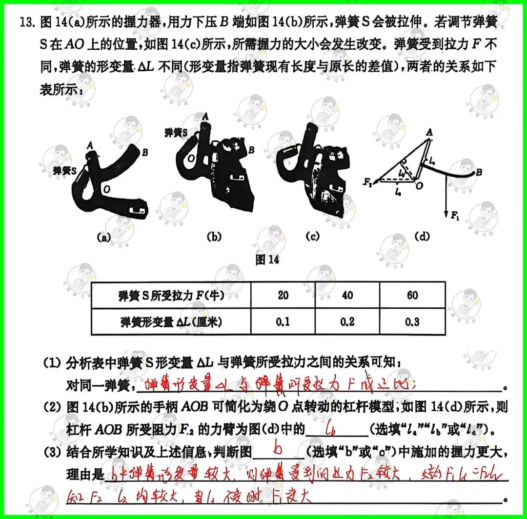 备战中考物理:解析26版灿烂在六月试卷15,上海学子的备考利器-第22张图片-四季读书网