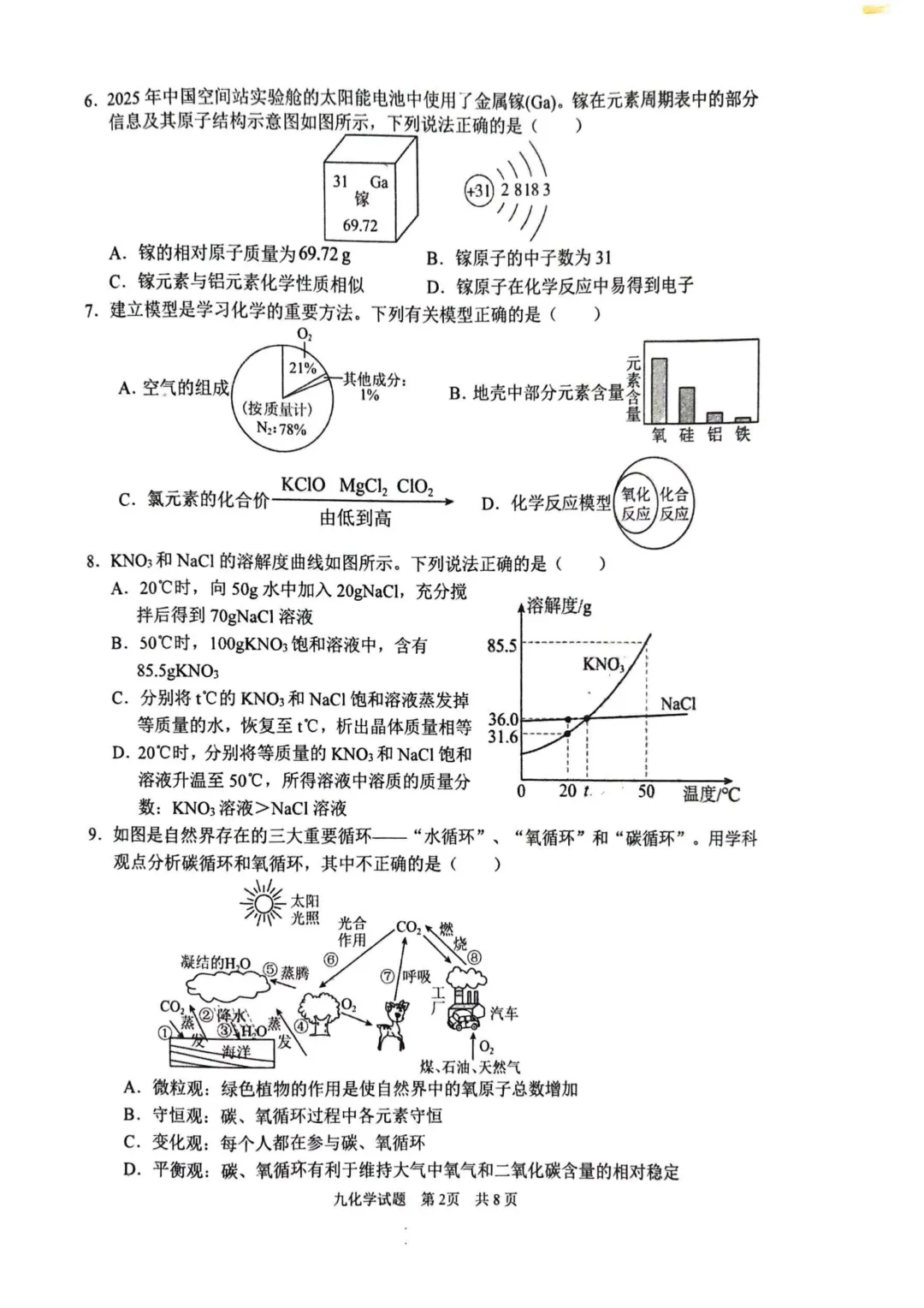 2026年5月模拟考试试卷及答案-第3张图片-四季读书网
