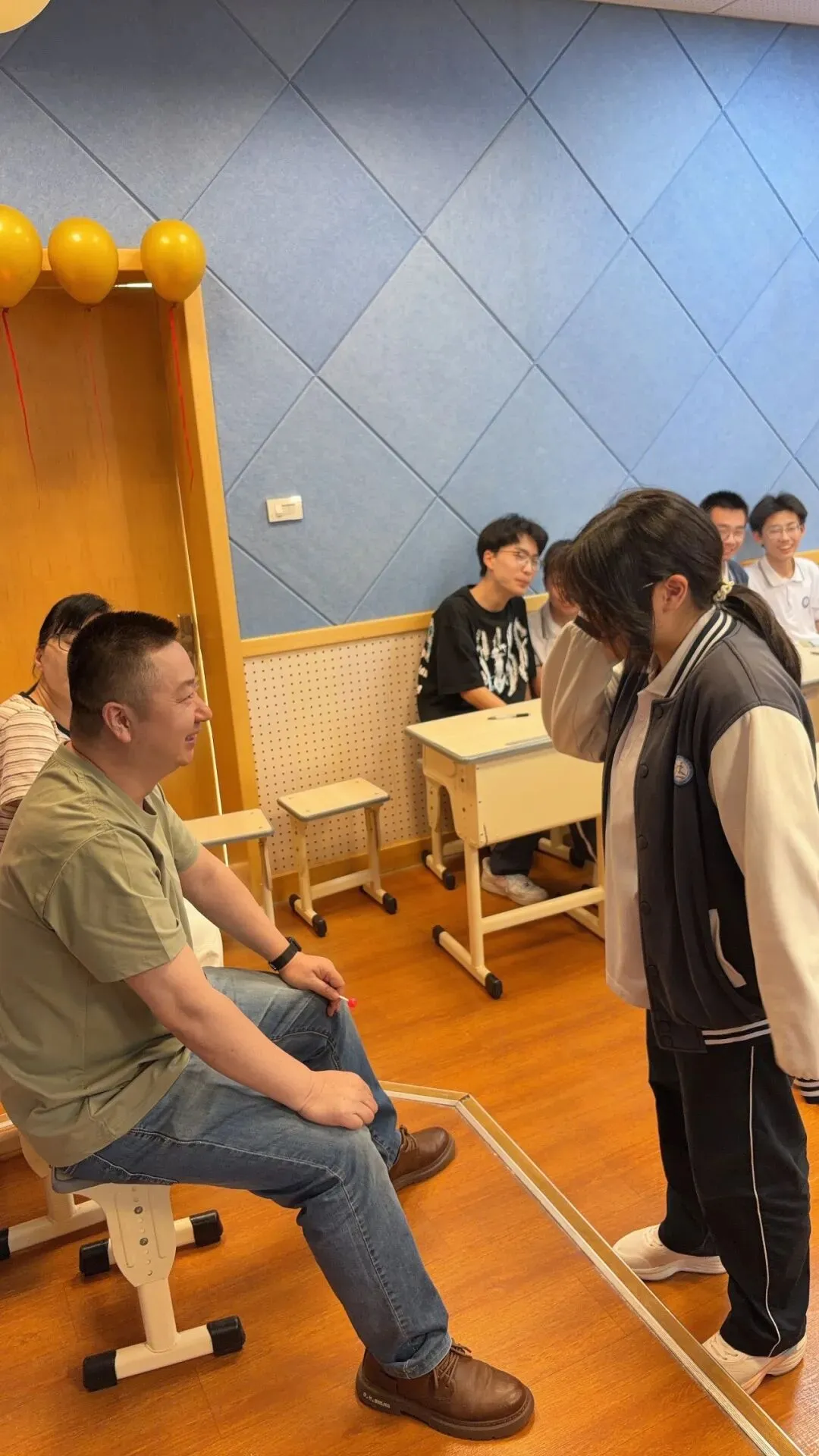 坎门一中丨击鼓扬帆 决胜中考——我校304班开展中考励志活动-第21张图片-四季读书网