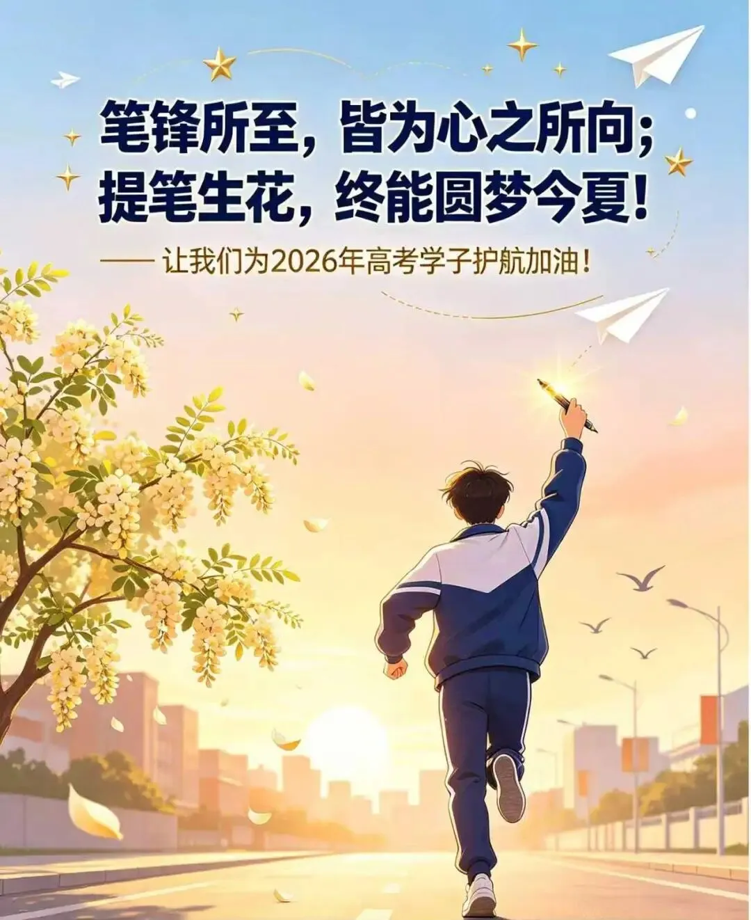【高考·中考 动态】2026年高考倡议书-第1张图片-四季读书网
