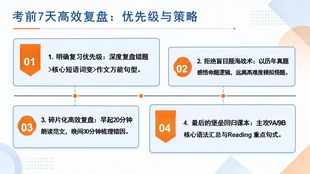 来自英语老师仪式感:中考英语最后一课——决胜中考-第5张图片-四季读书网