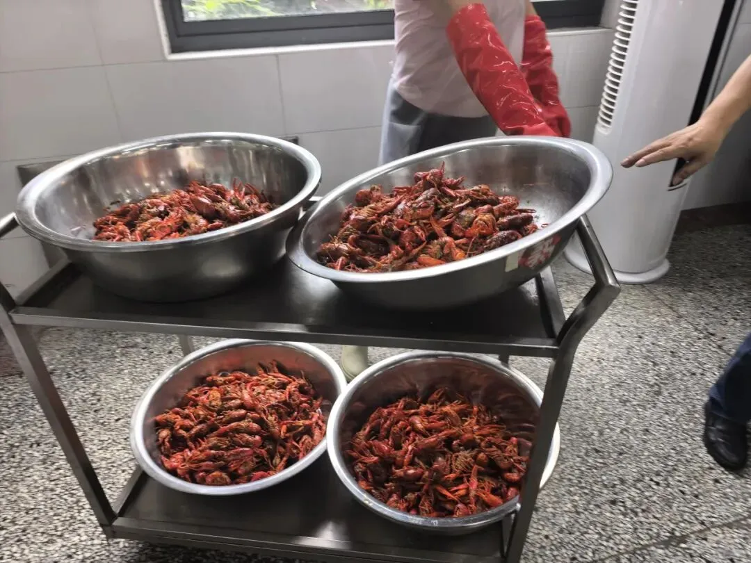 解压释负暖校园,凝心聚力迎中考——程桥初中九年级“和畅”龙虾节圆满举行-第57张图片-四季读书网