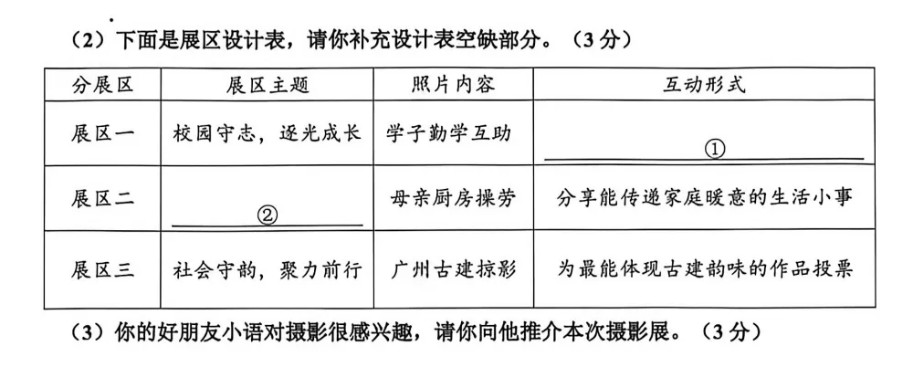 2026天河区二模试卷(语文)解析-第4张图片-四季读书网