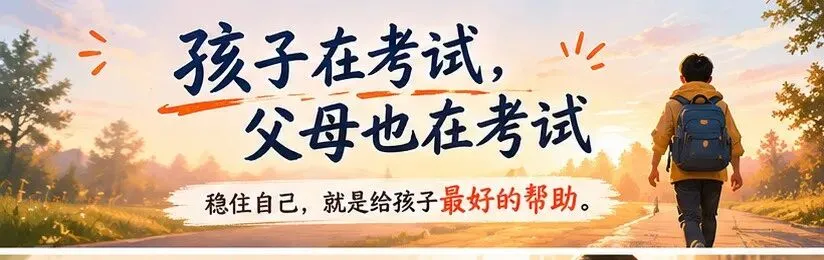 中考高考,孩子考的是知识,父母考的是心态-第1张图片-四季读书网