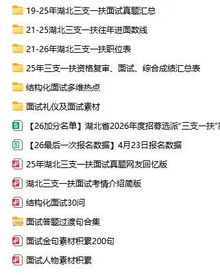 湖北三支一扶近六年面试真题汇总(网友回忆版)-第17张图片-四季读书网