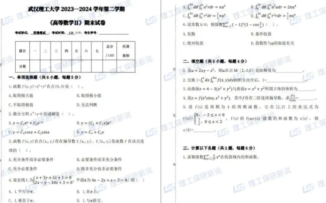 【无门槛】武汉理工大学期末真题资料.zip-第6张图片-四季读书网