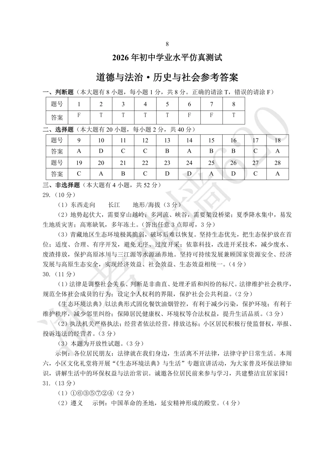 26模拟考|杭州萧山区部分学校2026年初中学业水平仿真测试(二模)(全科)-第60张图片-四季读书网