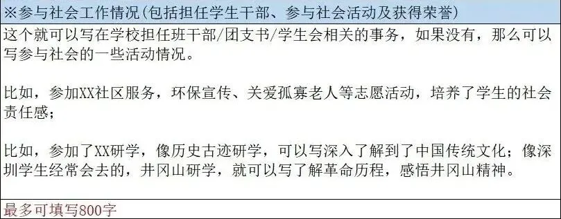 2026 深圳中考自招填报全攻略|深中等高中自主招生简章填写模板 + 报名步骤-第5张图片-四季读书网