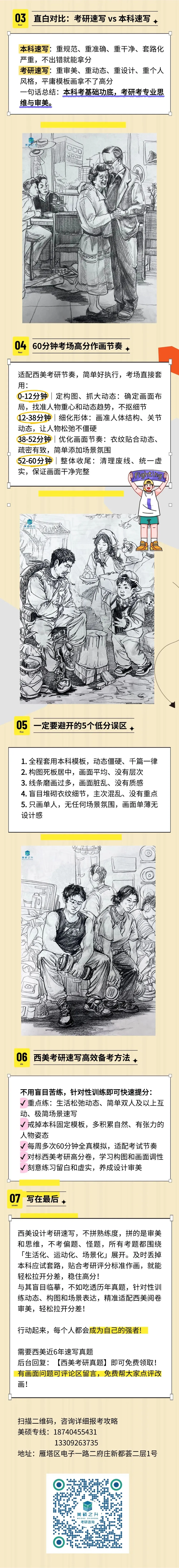 美硕之升—西美设计考研速写高分指南(阅卷逻辑-真题考点-备考技巧全解)-第4张图片-四季读书网
