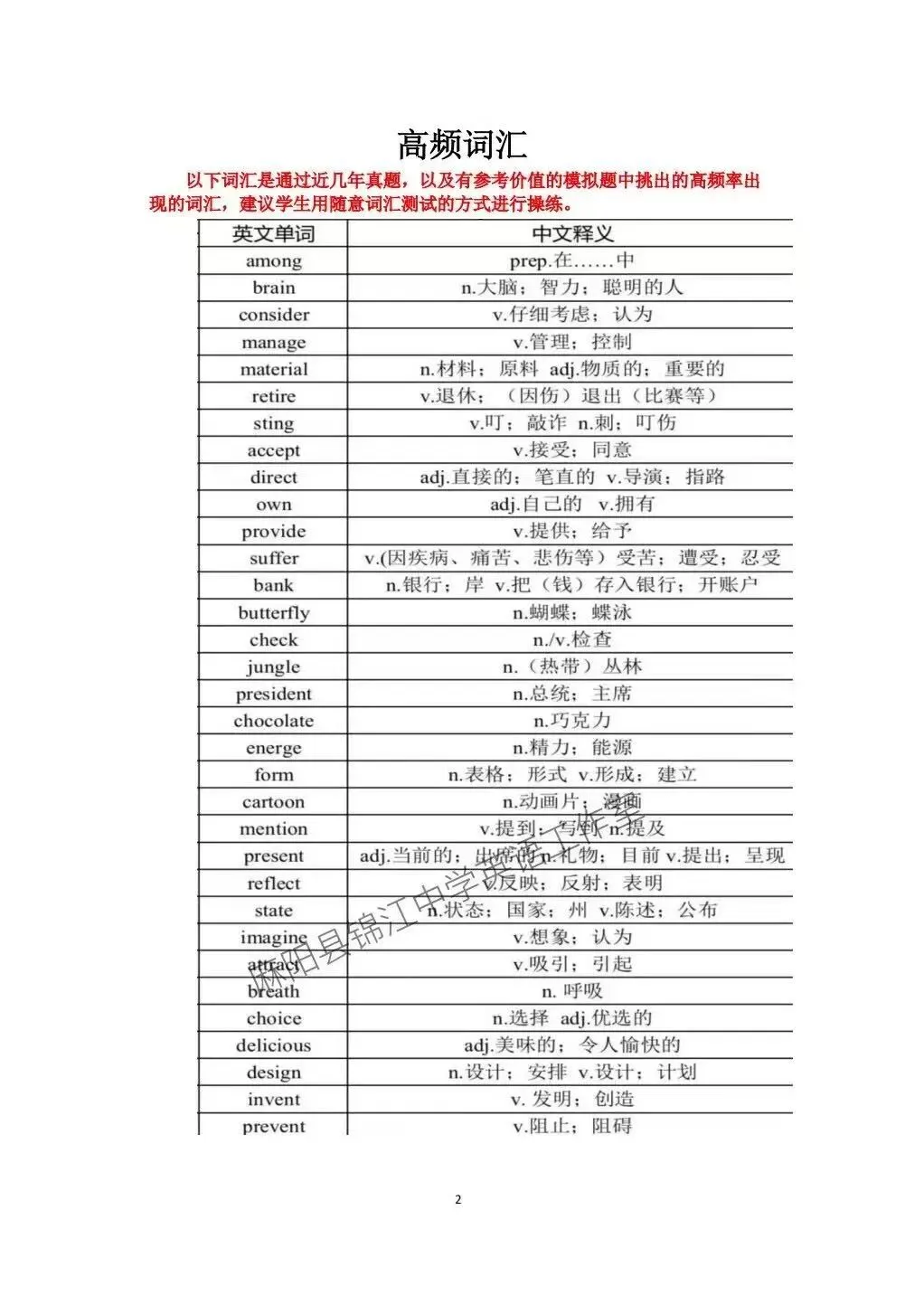 锦江中学英语工作室 2026年中考英语冲刺资料-第4张图片-四季读书网 锦江中学英语工作室 2026年中考英语冲刺资料-第4张图片-四季读书网