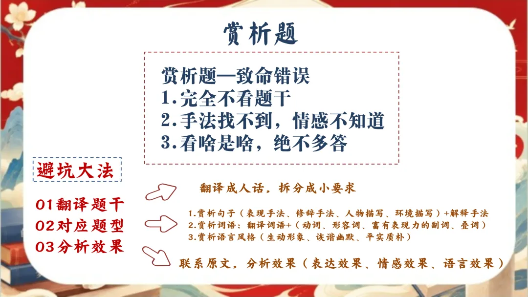 中考语文考前指导最后一课:三年伏笔,终成今朝-第19张图片-四季读书网 中考语文考前指导最后一课:三年伏笔,终成今朝-第19张图片-四季读书网