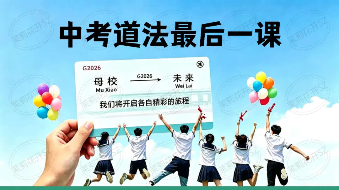 中考道法最后一课|收官冲刺精品课件上线-第1张图片-四季读书网