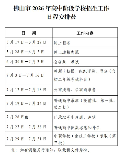 中考重要提醒!-第3张图片-四季读书网