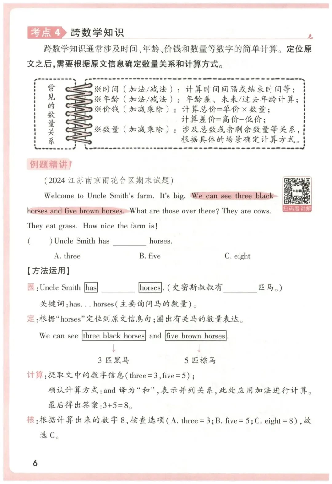 【小学英语】名校真题同源-英语时文完型填空阅读理解(三~六年级)包含答案详解和解题技法-第17张图片-四季读书网
