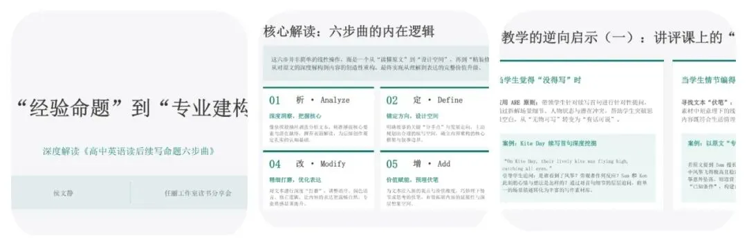 [共读·成长]——《高考英语模考命题技术探究》读书分享研讨系列(二)-第7张图片-四季读书网