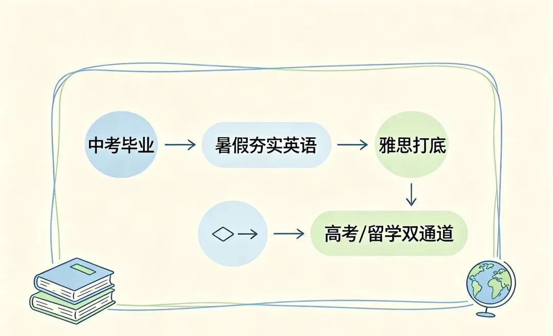 中考刚结束,学雅思是不是太早了?-第1张图片-四季读书网
