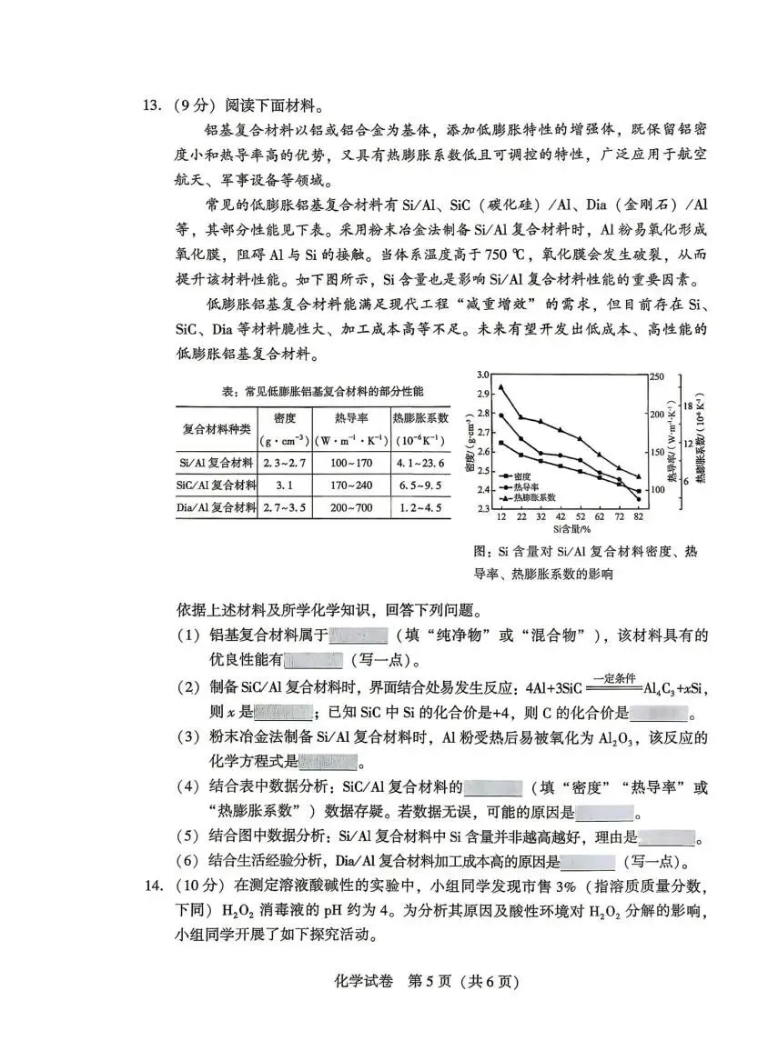 2026年中考化学终极押题19-第6张图片-四季读书网