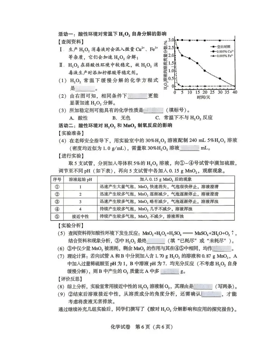 2026年中考化学终极押题19-第7张图片-四季读书网