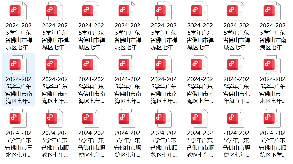 速领!佛山初中下学期往年期末考真题汇总~-第4张图片-四季读书网