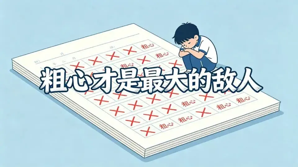 中考淘汰的不是差生,而是粗心的人!这个真相太扎心了-第1张图片-四季读书网 中考淘汰的不是差生,而是粗心的人!这个真相太扎心了-第1张图片-四季读书网