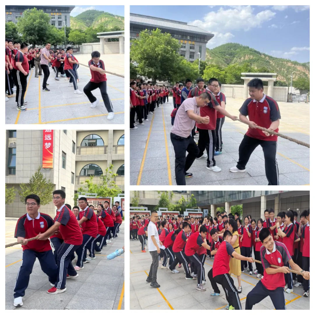 减压聚力,逐梦中考——初三年级趣味减压活动圆满举行-第3张图片-四季读书网