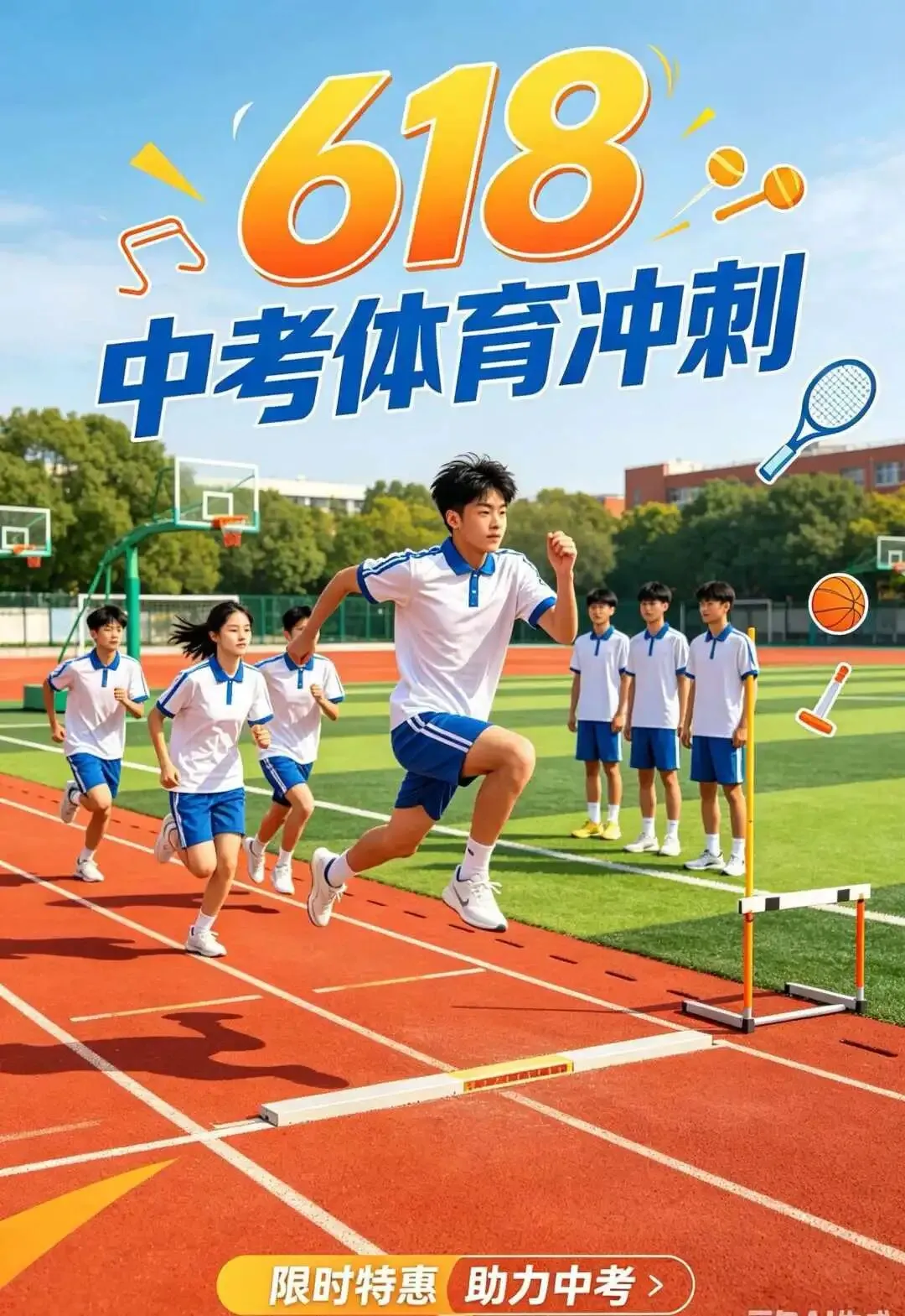 中考体育冲刺福利|1元抢国智杰体育暑假特训课,助力孩子体育稳拿满分!-第30张图片-四季读书网