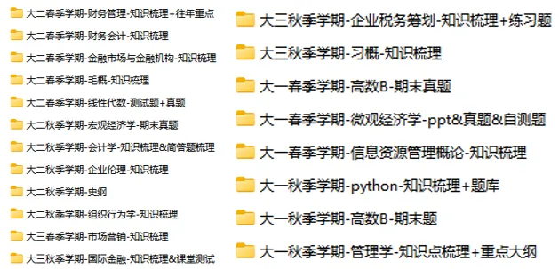 限时领取!南开春季学期期末真题+复习攻略(大一至大三全囊括)-第36张图片-四季读书网