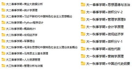 限时领取!厦大春季学期期末真题+复习攻略(大一至大三全囊括)-第29张图片-四季读书网