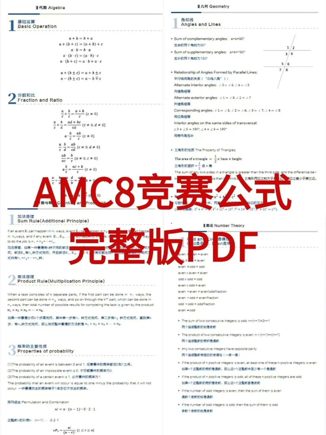 2026年最新AMC8真题及答案详解(高清电子版)-第11张图片-四季读书网