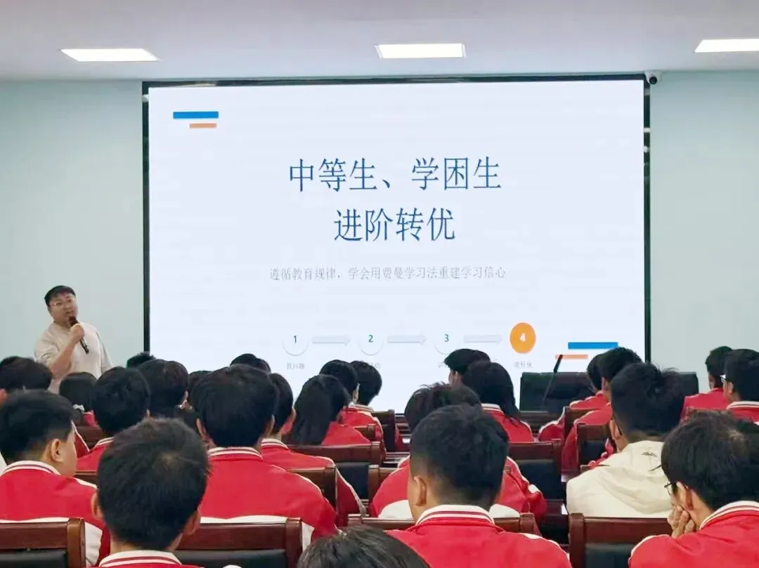 乘风万里 造炬成阳|成功中考三校301、302班开展中考冲刺动员会-第3张图片-四季读书网