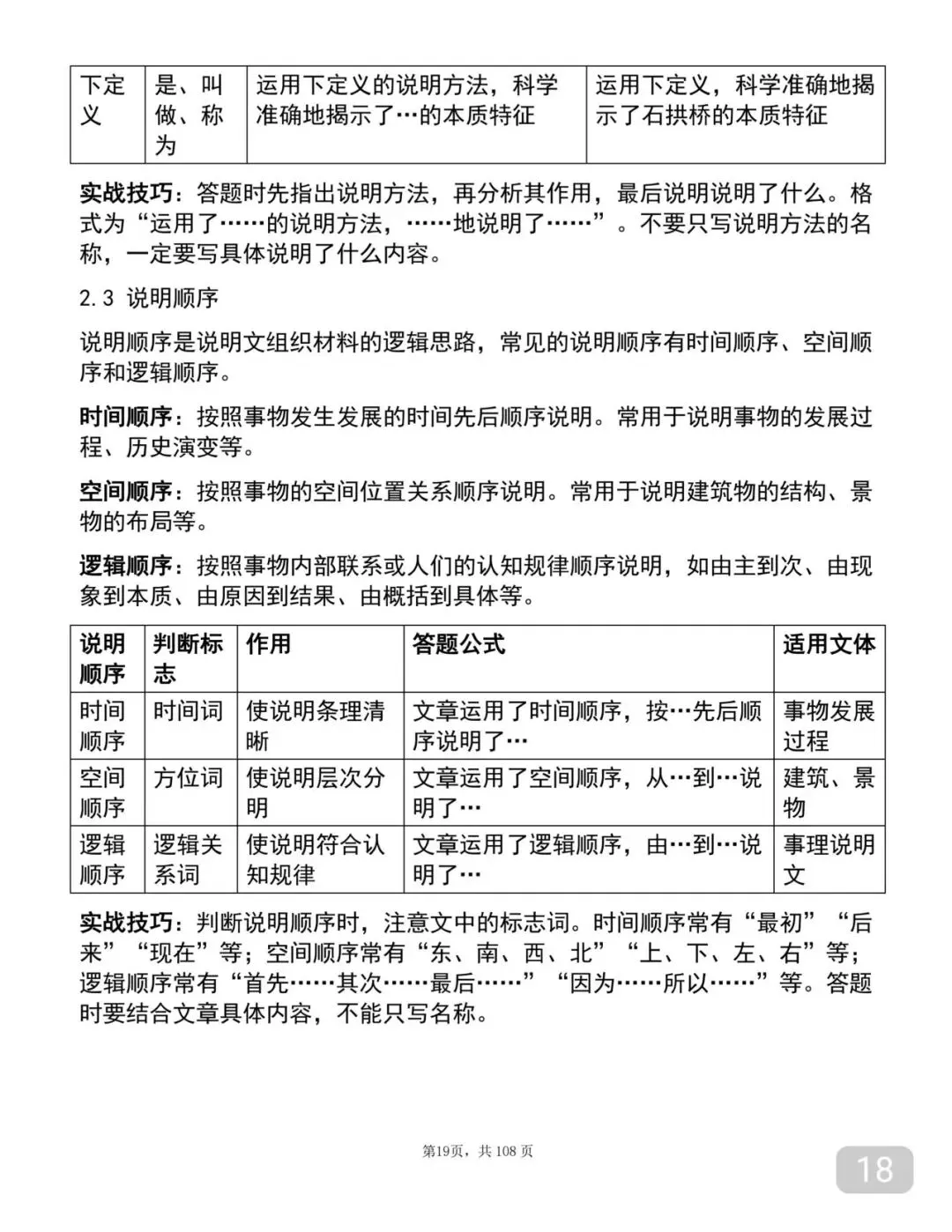 中考语文考前必背答题技巧笔记-第18张图片-四季读书网