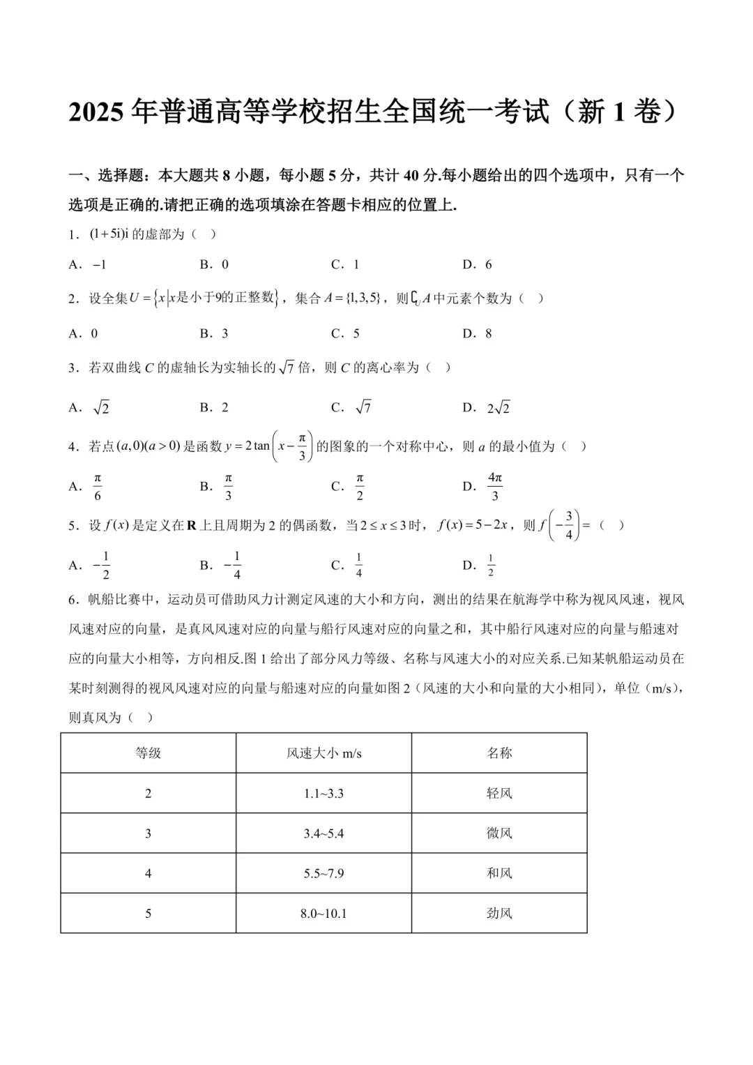 2025安徽高考真题|试卷分析-第6张图片-四季读书网