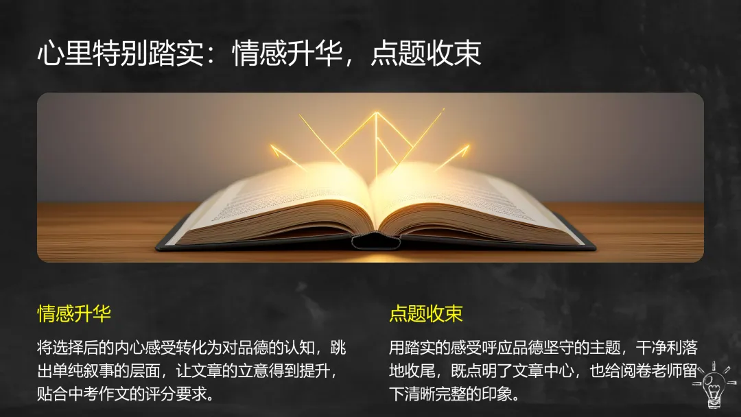 中考作文|母题一:品德修养·写作提分-第11张图片-四季读书网