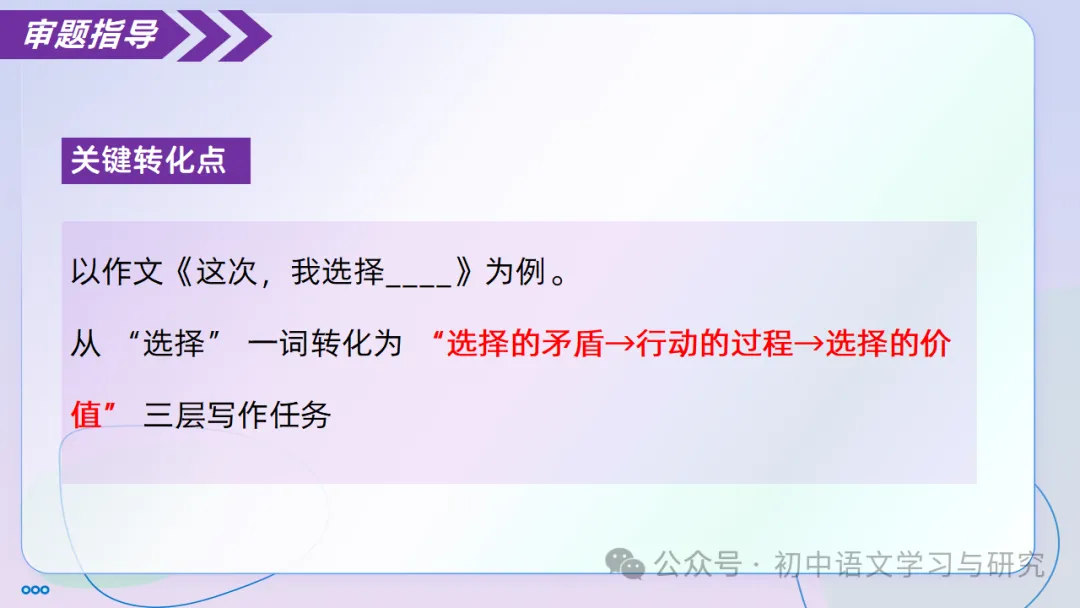 中考语文记叙文写作:审题黄金法则 ppt-第8张图片-四季读书网