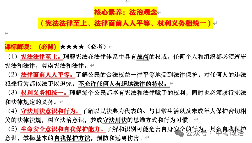 2026年中考道法时政热点押题秘籍(最新版)-第25张图片-四季读书网