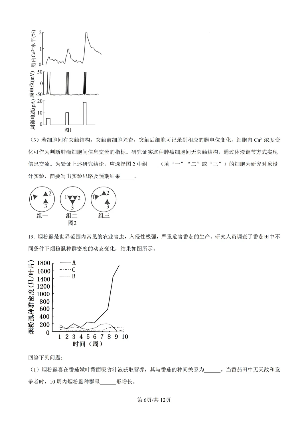 【高考真题】2025年河南省高考真题试卷(九科全,可下载)-第58张图片-四季读书网