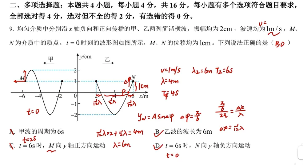 2019-2025高考物理真题 名师讲解视频-第46张图片-四季读书网